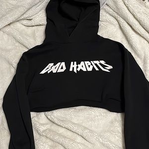 Short Hooded Crop Top